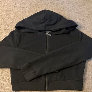 Dark grey Zip-Up Hoodie